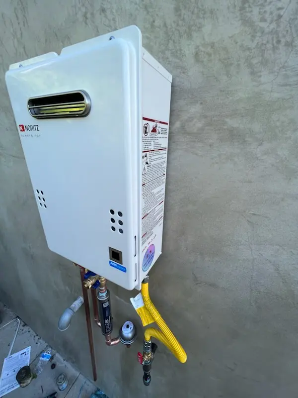 Tankless water heater installation for Southampton Forest homes